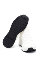 Women's White Thick Soled Sneaker | Derimod