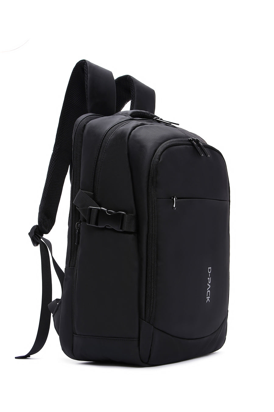 D-Pack Unisex Siyah Teknolojik Kumaş Sırt Çantası
