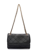 Women's Black Long Strap Printed Shoulder Bag | Derimod