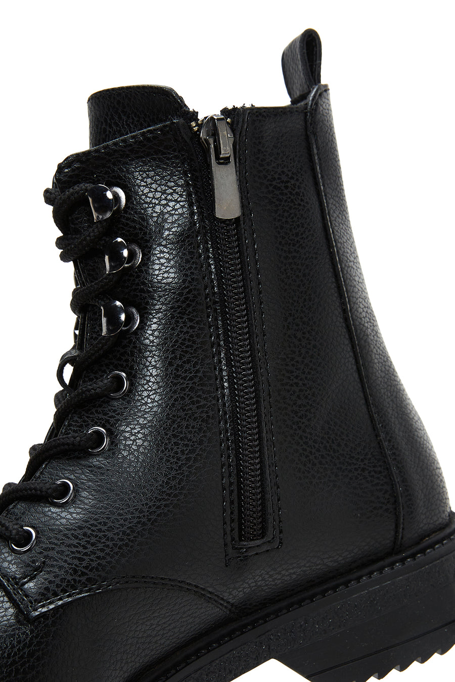 Women's Black Zippered Boots