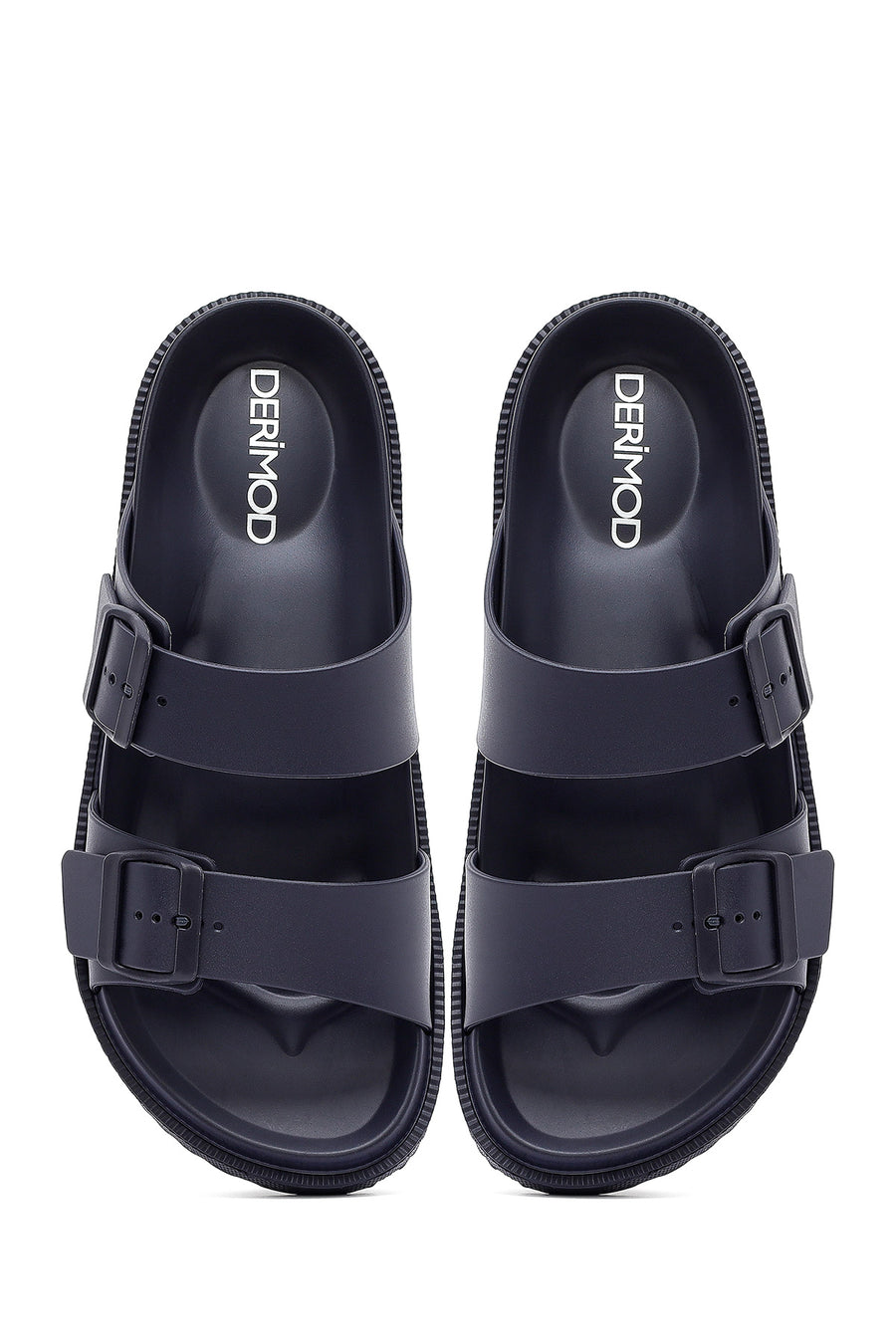 Men's Navy Blue Slippers