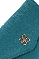 Women's Blue Wallet | Derimod