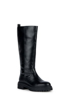 Geox Women's Black Iridea Leather Boots | Derimod