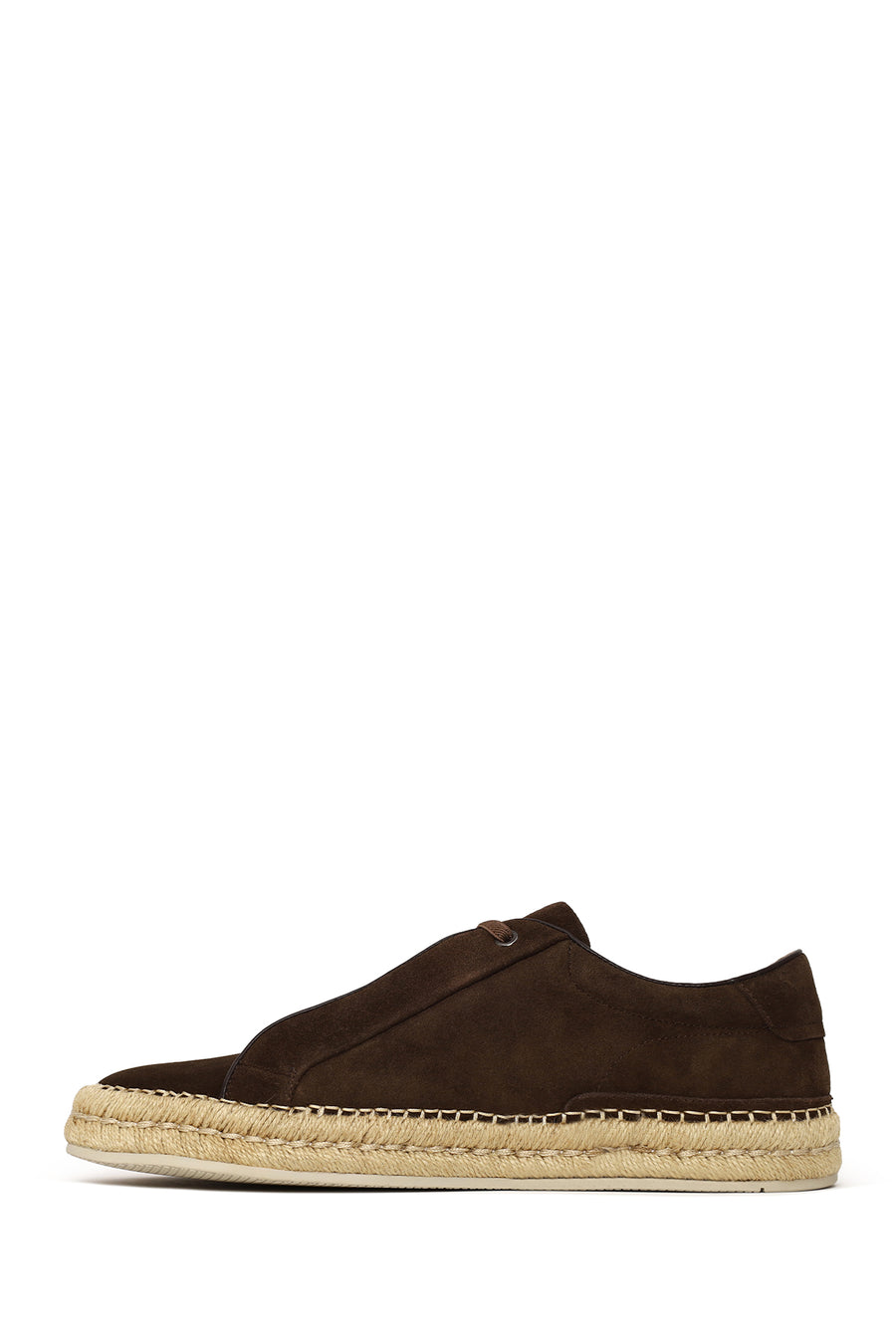 Male Brown Thick-Soled Suede Leather Sneaker