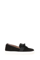 Women's Leather Shoes with Bow | Derimod