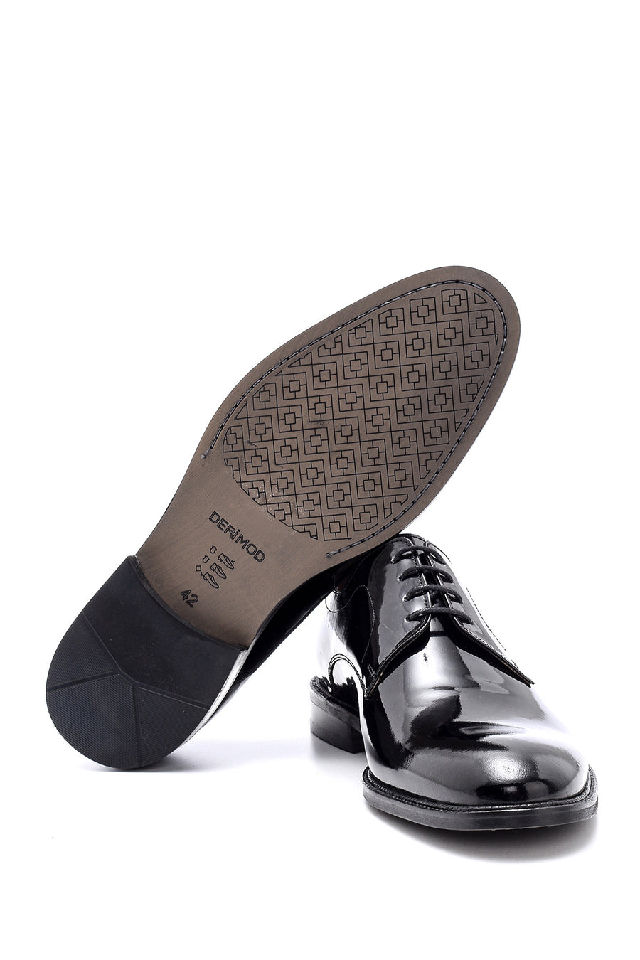 Men's Leather Patent Leather Shoes