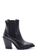 Women's Heeled Leather Boots | Derimod