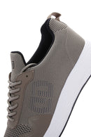 Men's Beige Thick Soled Sneaker | Derimod