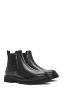 Men's Black Leather Boots | Derimod