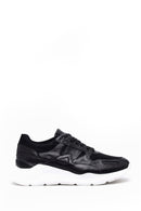 Men's High-Sole Leather Sneaker | Derimod