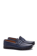Erkek Deri Delikli Casual Loafer | Derimod