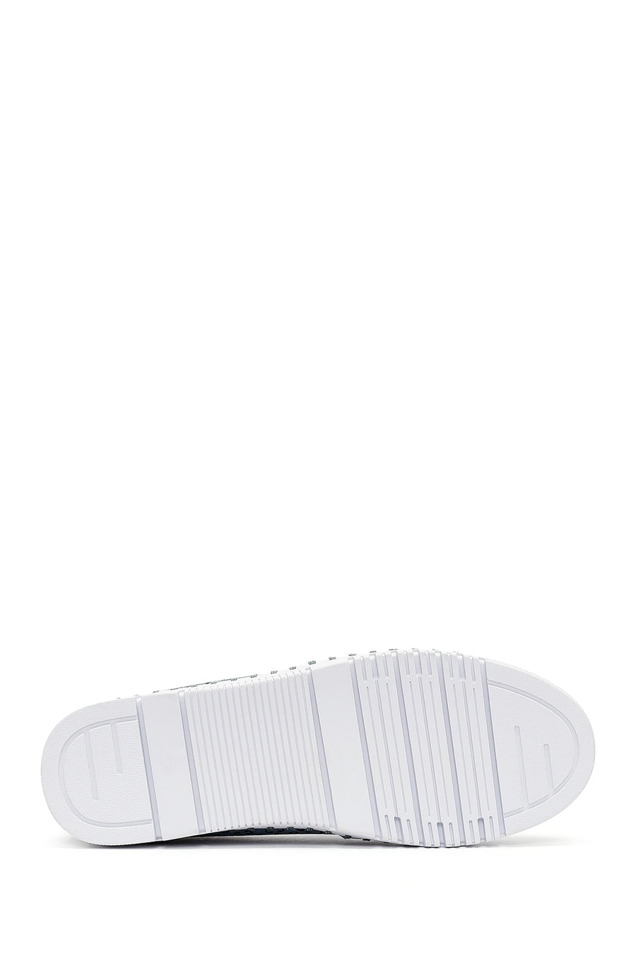 Women's Blue Patterned Fabric Comfort Shoes