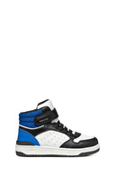 Geox Boy Black Washiba Banded Ankle Sneakers | Derimod