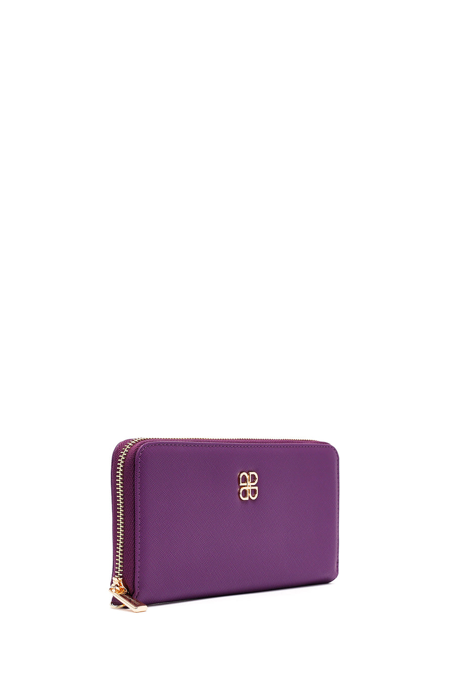 Women's Purple Strap Detailed Wallet