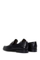 Men's Black Leather Classic Loafer | Derimod