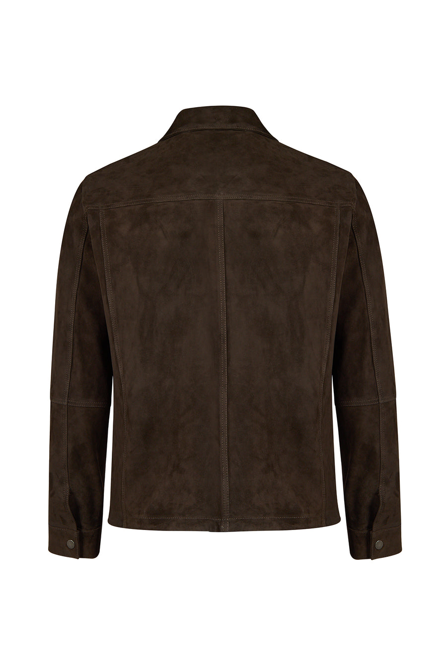Shoe Male Brown Suede Shirt Jacket