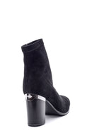 Women's Suede Heeled Boots | Derimod