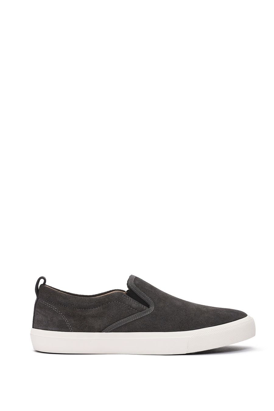 Erkek Gri Nubuk Deri Loafer 25SFD7076V3 | Derimod