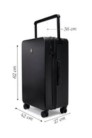Unisex Black Suitcase | Derimod