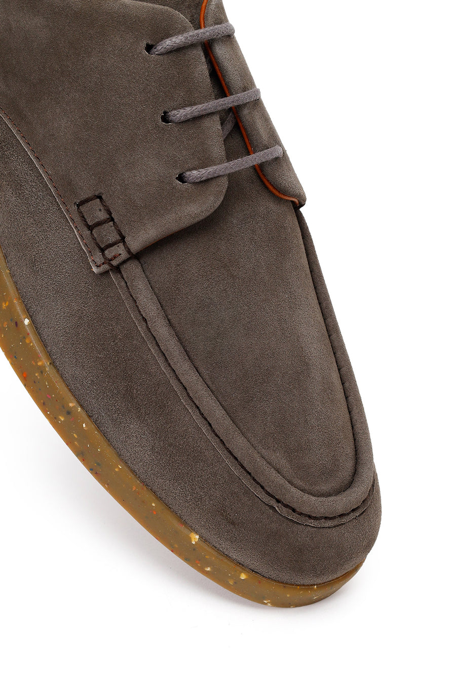 Male Mink Lace-Up Suede Casual Shoes