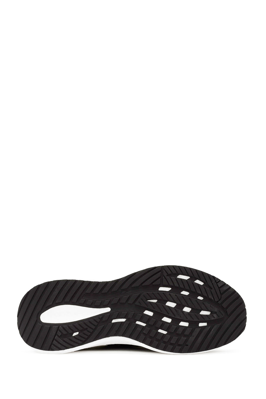 Derimod Zero Men's Black Lace-Up Thick Soled Fabric Sneaker