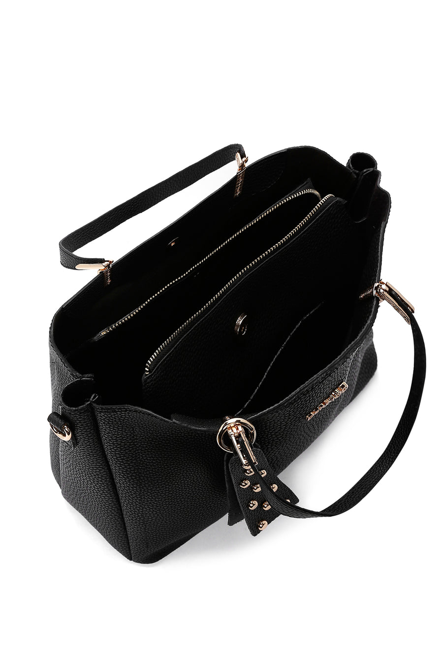 Women's Black Shoulder Bag