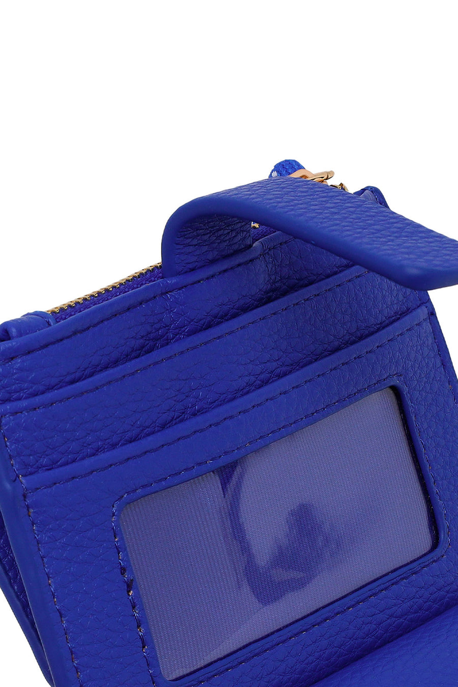 Woman Blue Charm Card Holder
