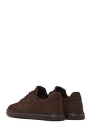 Male Brown Lace-up Nubuck Leather Casual Sneaker | Derimod