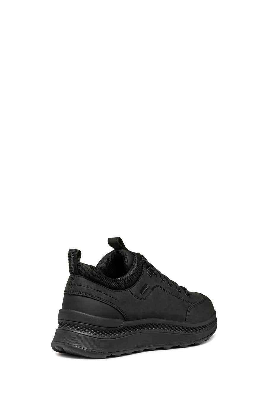 Geox Erkek Siyah Spherica Actif X2 Abx Bağcıklı Waterproof Deri Sneaker