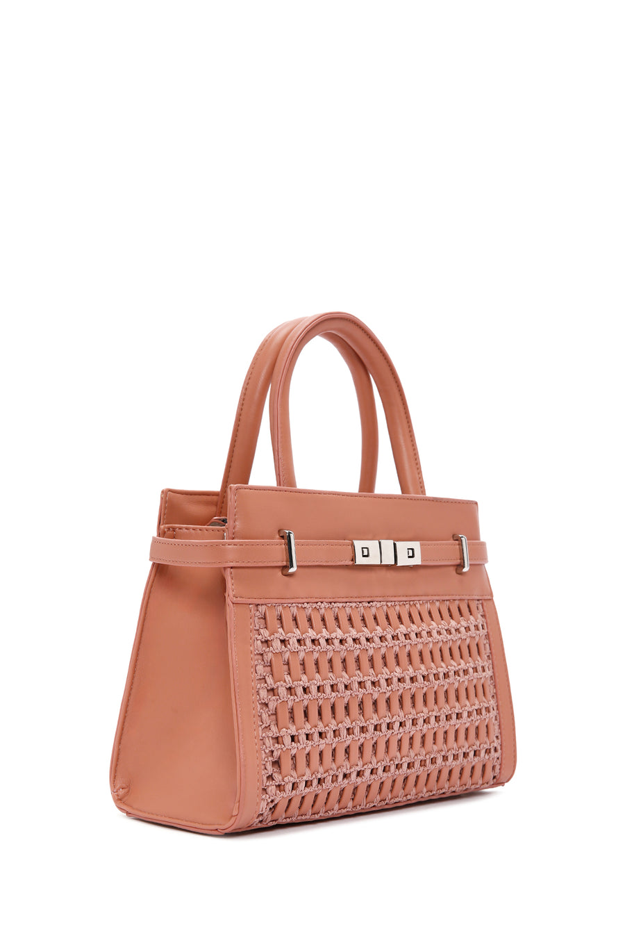 Women's Pink Long Strap Shoulder Bag