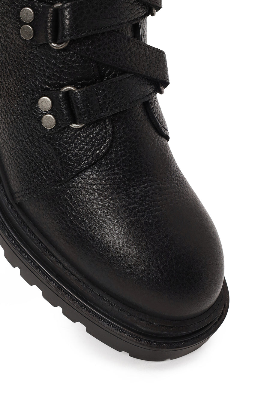 Harley Davidson Woman Black Camiel Zip Closure Leather Boots