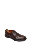 Male Brown Lace-up Leather Casual Shoes | Derimod