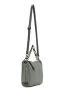 Women's Gray Long Strap Crossbody Bag | Derimod