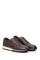 Men's Crocodile Detailed Sneaker | Derimod