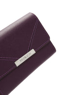 Women's Purple Wallet | Derimod