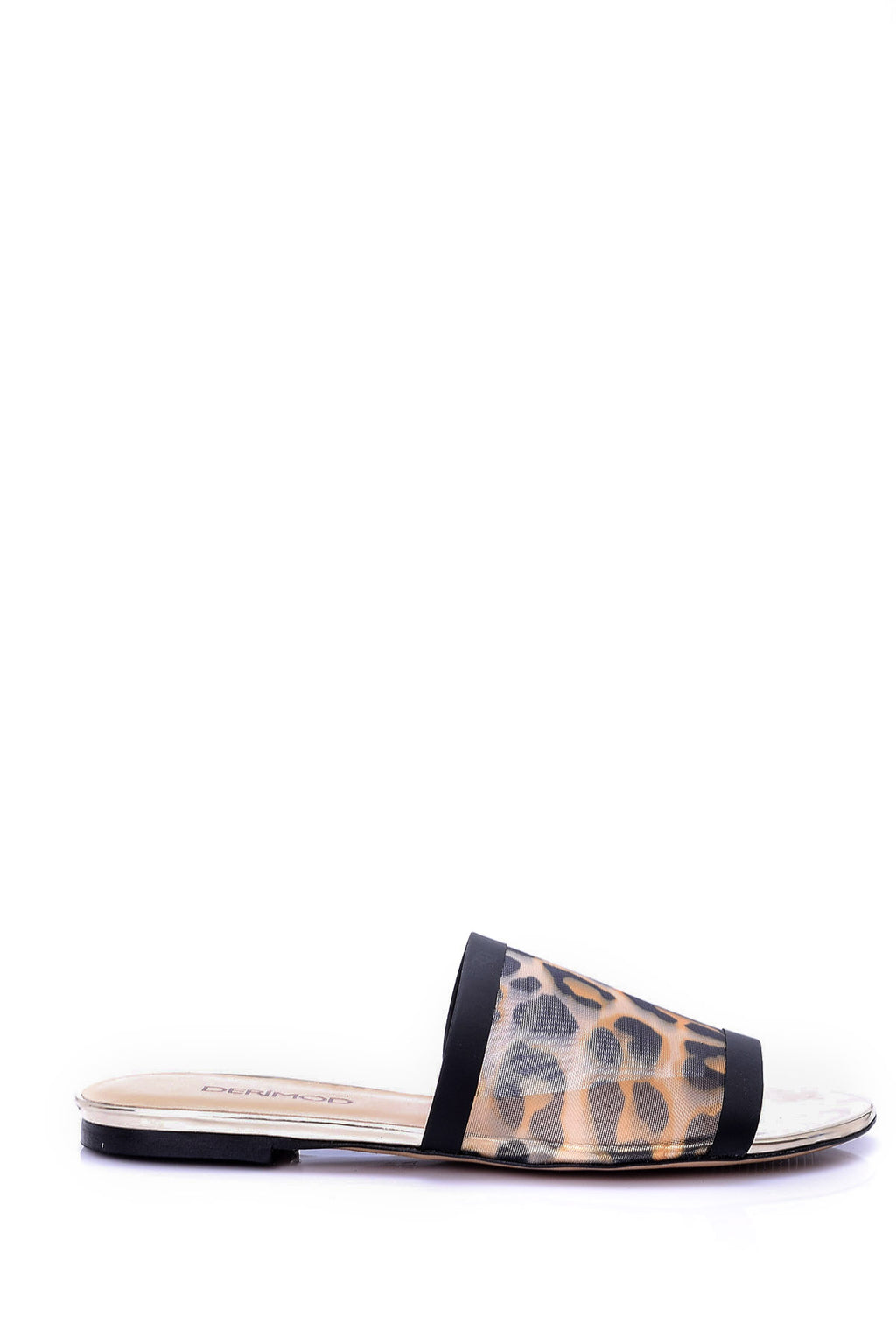 Kadın Leopar Desenli Terlik