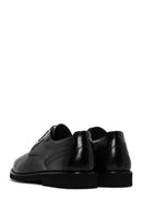 Men's Black Laced Leather Classic Shoes | Derimod