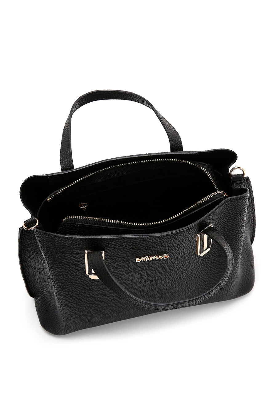 Women's Black Long Strap Shoulder Bag