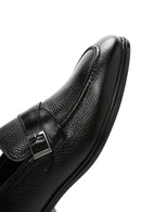 Men's Black Leather Classic Loafer | Derimod