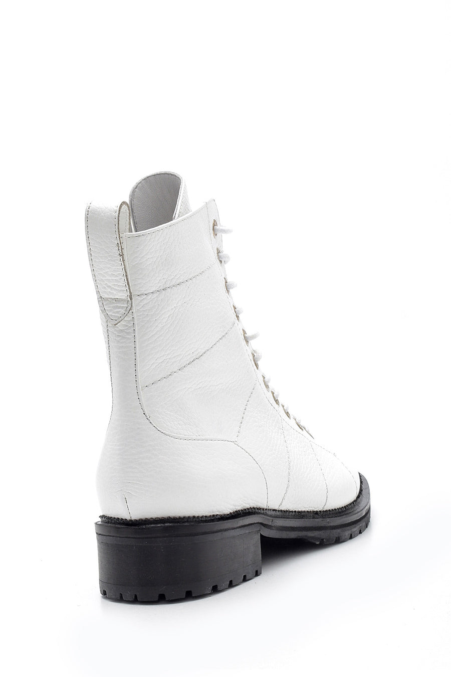 Women's Lace-Up Leather Boots