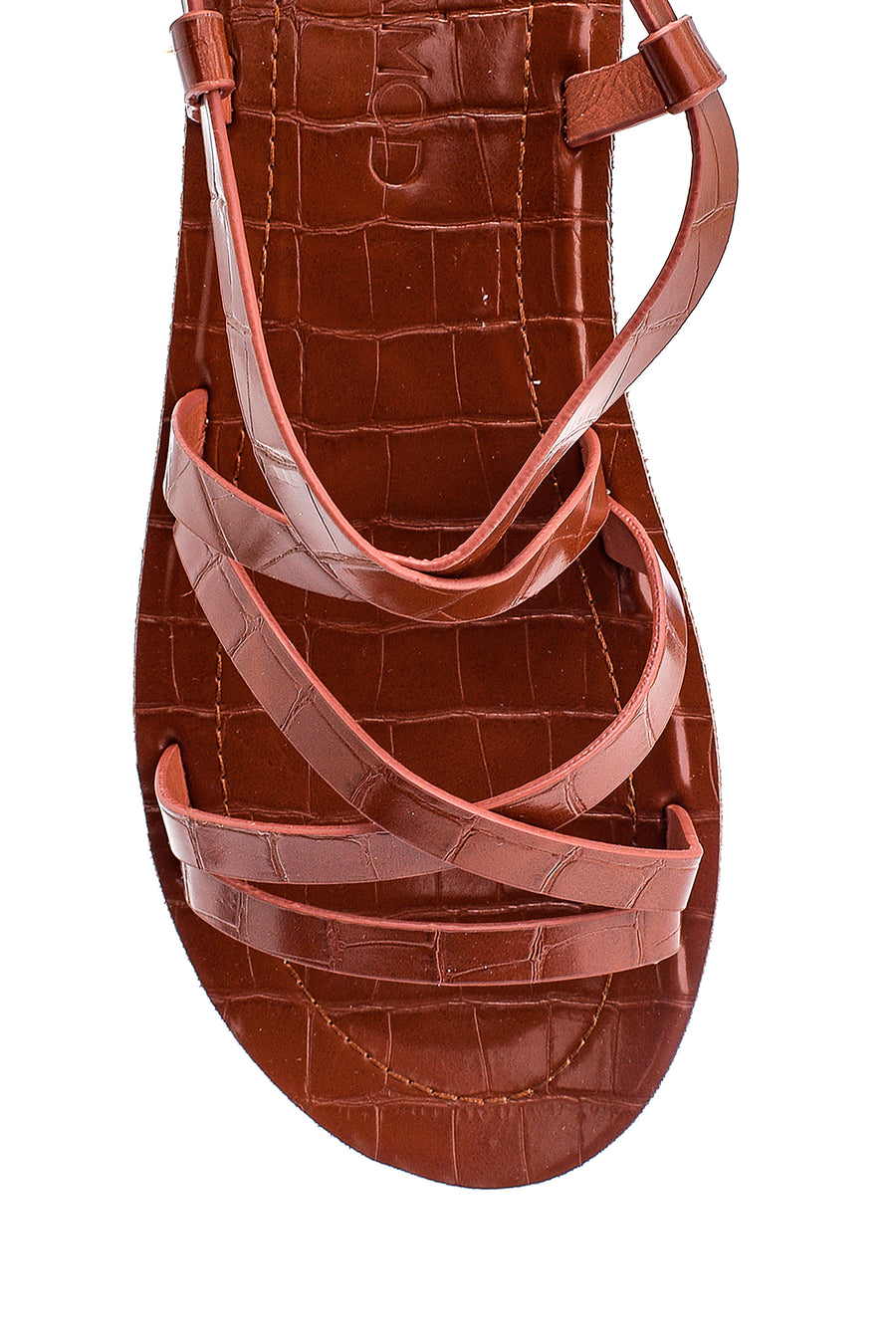 Women's Casual Crocodile Patterned Sandals