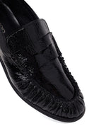 Kadın Siyah Deri Maskülen Loafer | Derimod