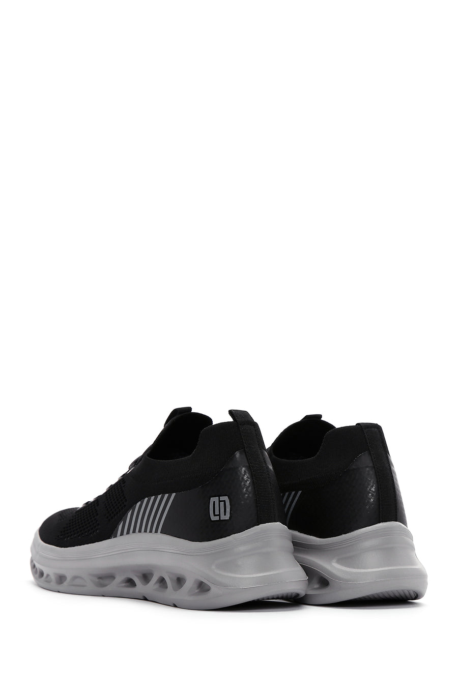 Erkek Siyah Kalın Tabanlı Sneaker
