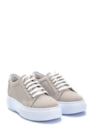 Women's Suede Sneaker | Derimod