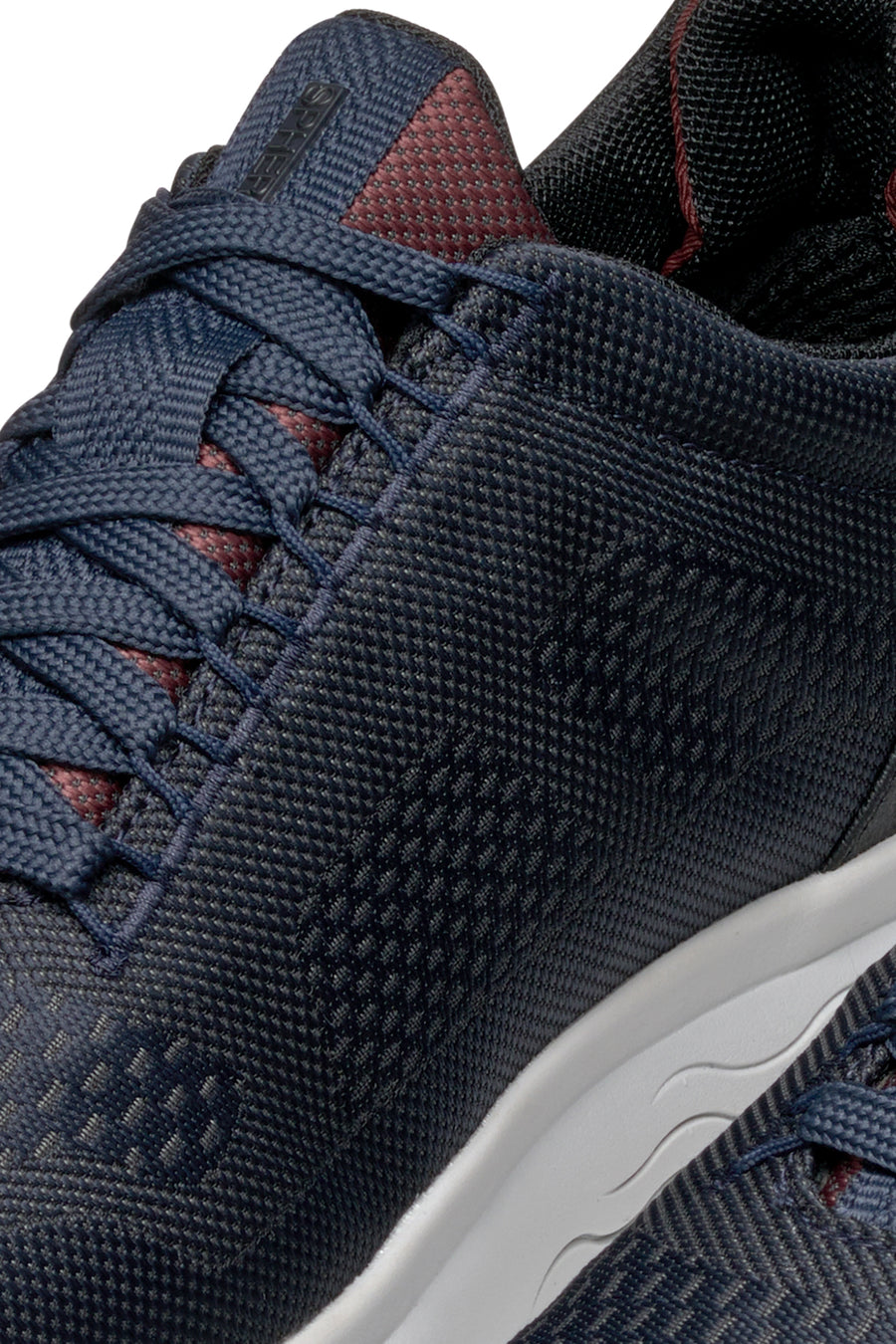 Geox Erkek Lacivert Spherica 4x4 Abx Bağcıklı Waterproof Deri Sneaker