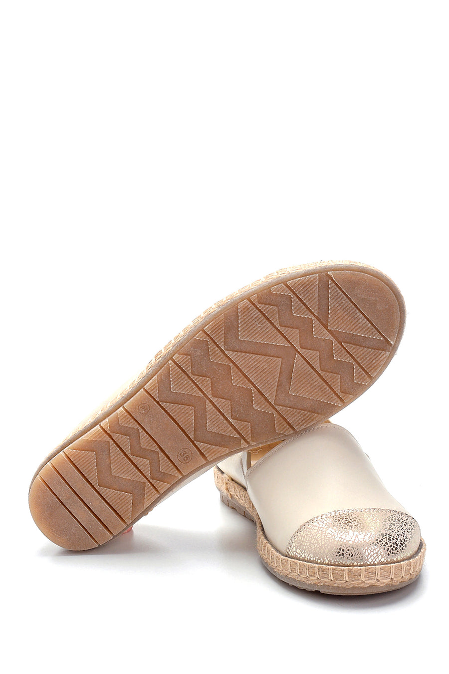 Women's Leather Espadrilles