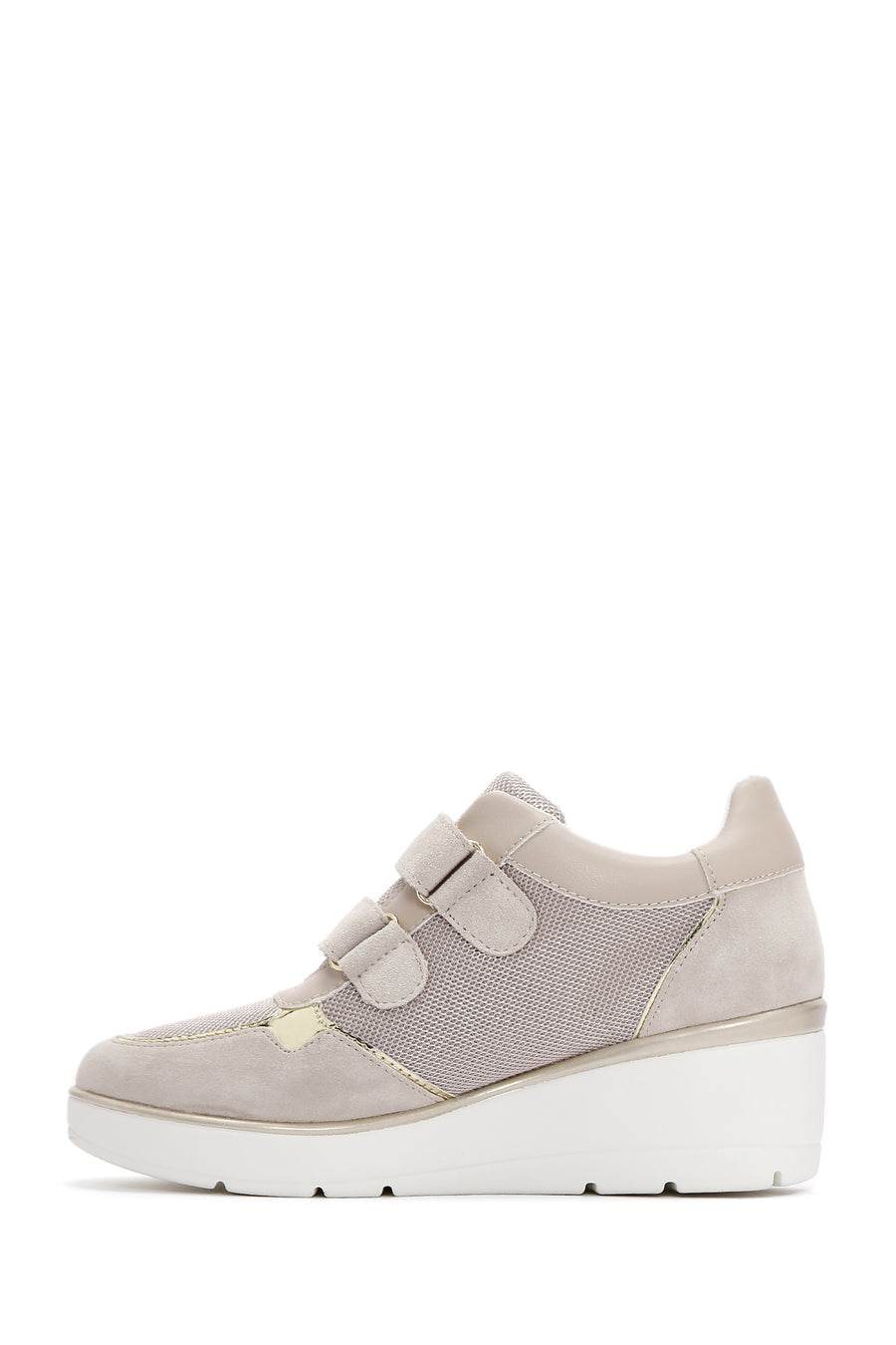 Geox Kadın Vizon Ilde Dolgu Topuk Sneaker