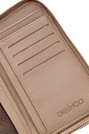 Women's Beige Wallet | Derimod