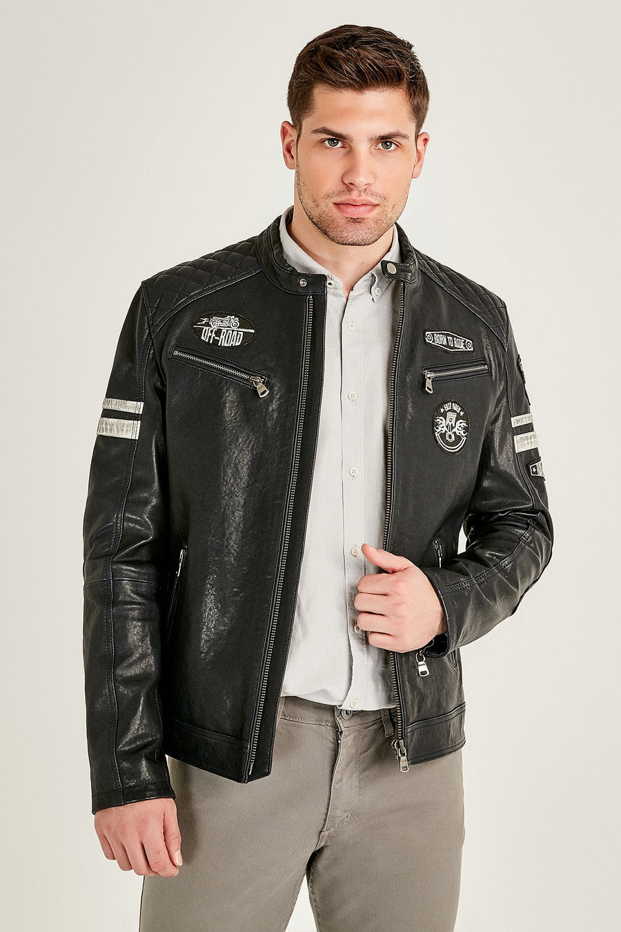 Bandito Men's Leather Jacket