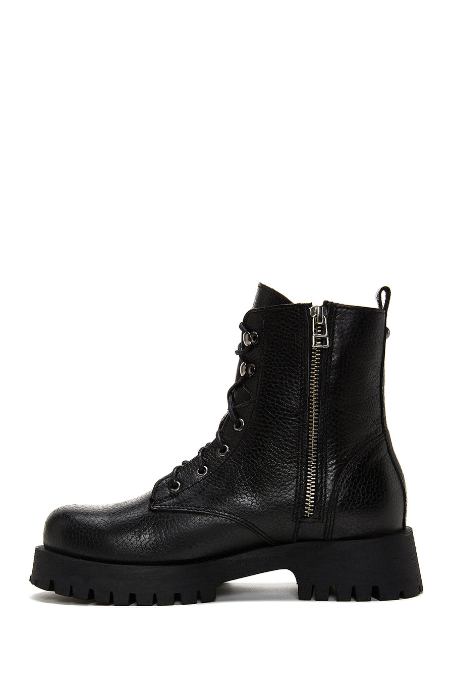 Women's Leather Flat Boots